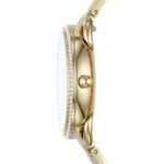 Ladies FOSSIL TAILOR MULTIFUNCTION GOLD-TONE STAINLESS STEEL WATCH