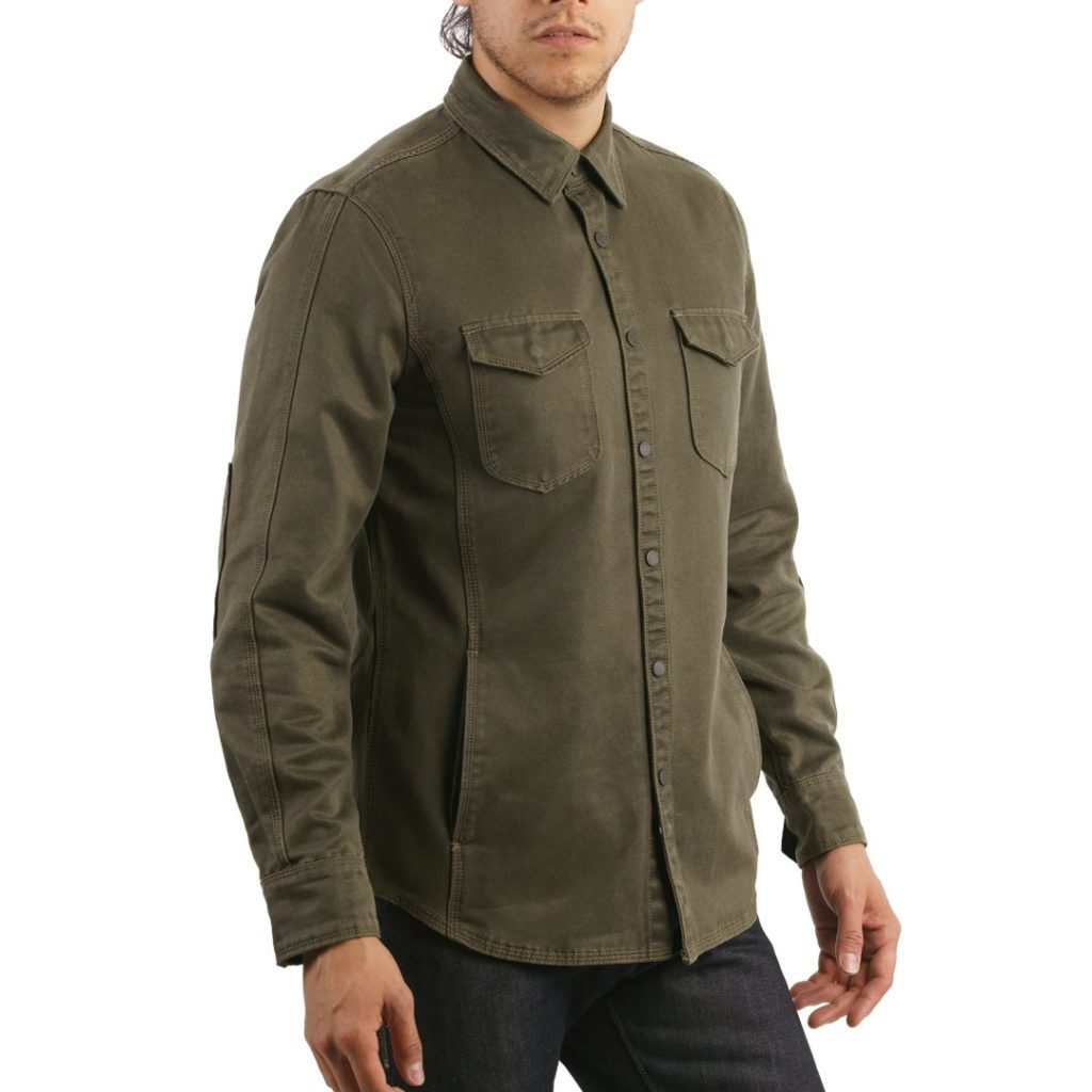 COLT Size Guide $118.00 SUEDE COTTON 65% Cotton 35% Polyester Brushed Woven Long Sleeve Snap Button Shirt jacket Double Flap Hidden Snap Pocket Double Insert Pocket And Forearm Patch Garment Pigment Overdye Stained And Stonewashed Finish Style: J850028