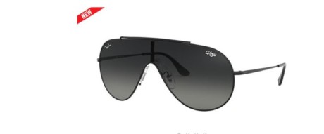 Give your look a lift in Wings, our newest icon shape. Straight out of the 80’s, Wings is back with flat temples and bridge. It’s topped off by our one-piece nose pad and the legendary Wings logo on the lens. Cop it with either a solid or gradient lens in classic staple Ray-Ban color combinations.